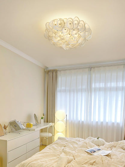 White Hydrangea Ceiling light Ceiling Lamp