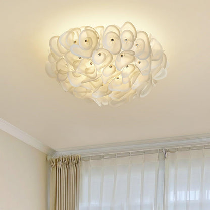 White Hydrangea Ceiling light Ceiling Lamp