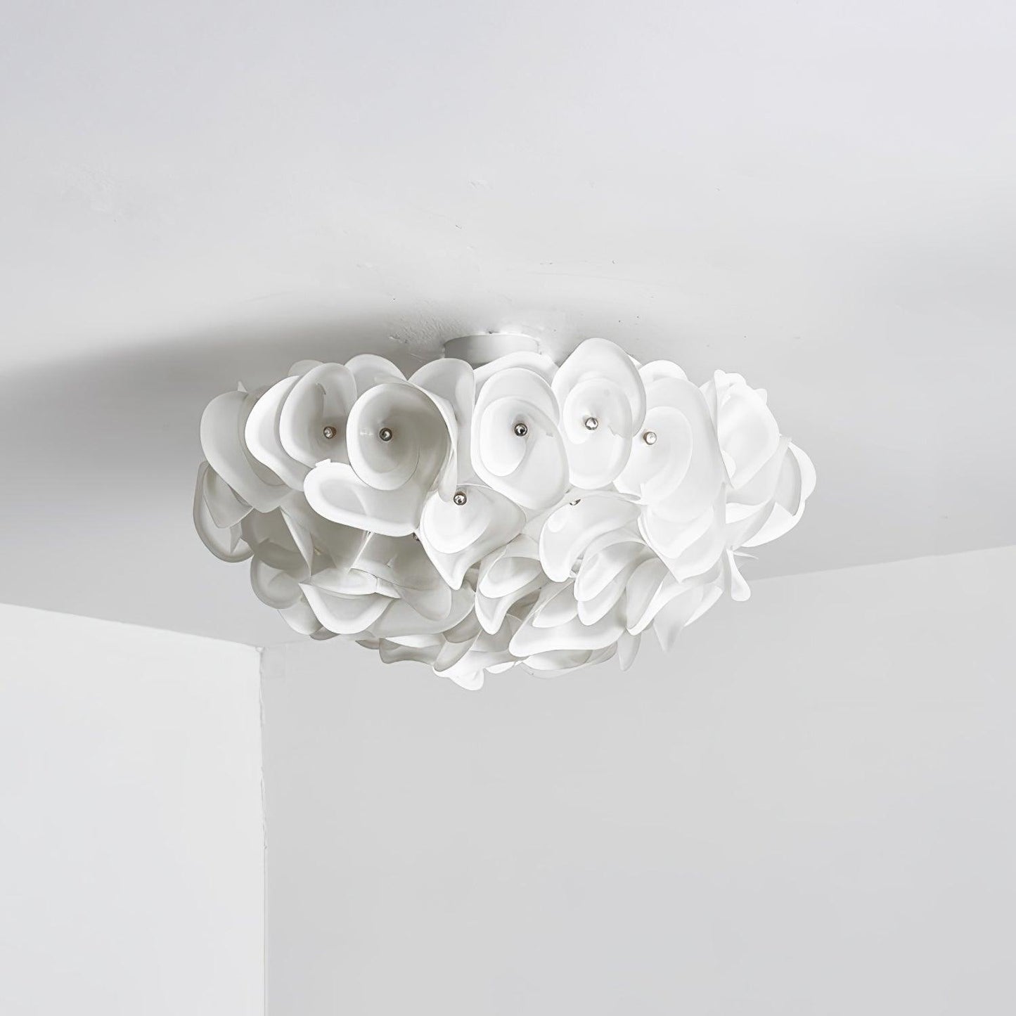 White Hydrangea Ceiling light Ceiling Lamp