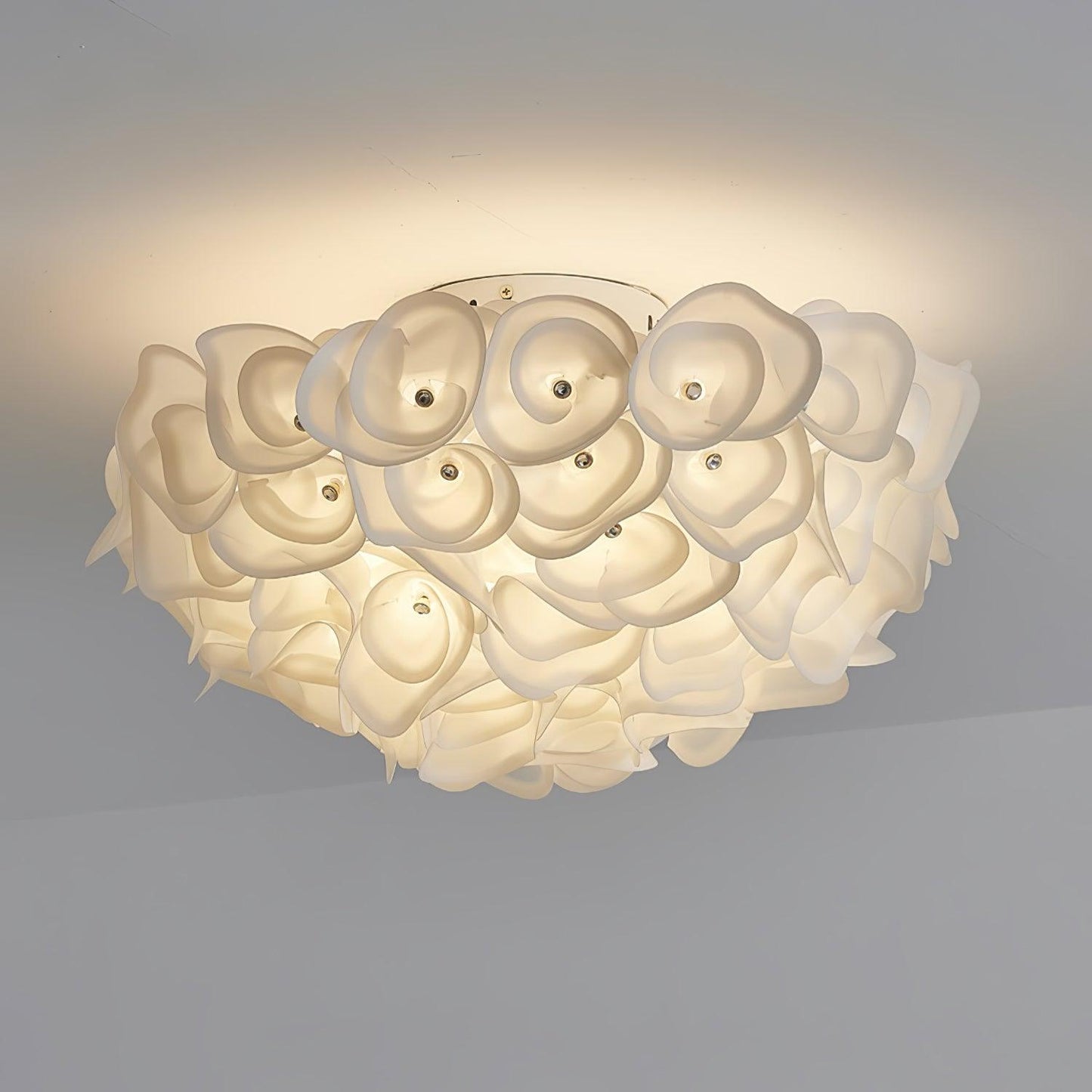 White Hydrangea Ceiling light Ceiling Lamp