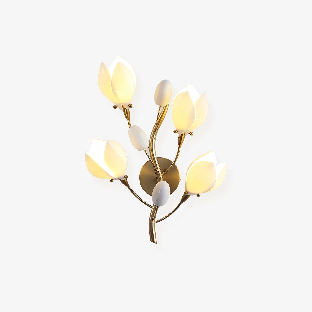 Porcelain Magnolia Wall-mounted light Wall Lamp