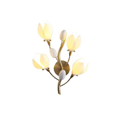 Porcelain Magnolia Wall-mounted light Wall Lamp