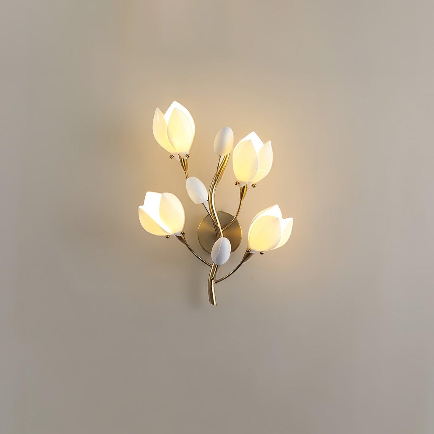 Porcelain Magnolia Wall-mounted light Wall Lamp