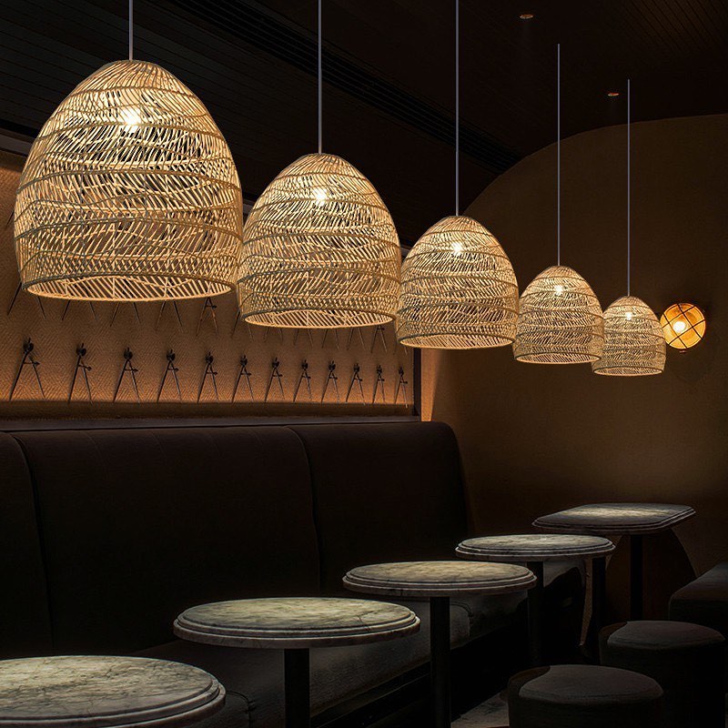 Wicker Houselight Pendant Lamp