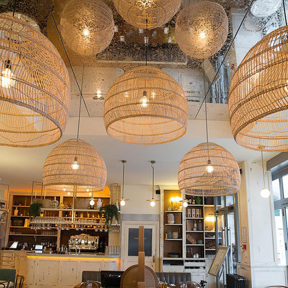 Wicker Houselight Pendant Lamp