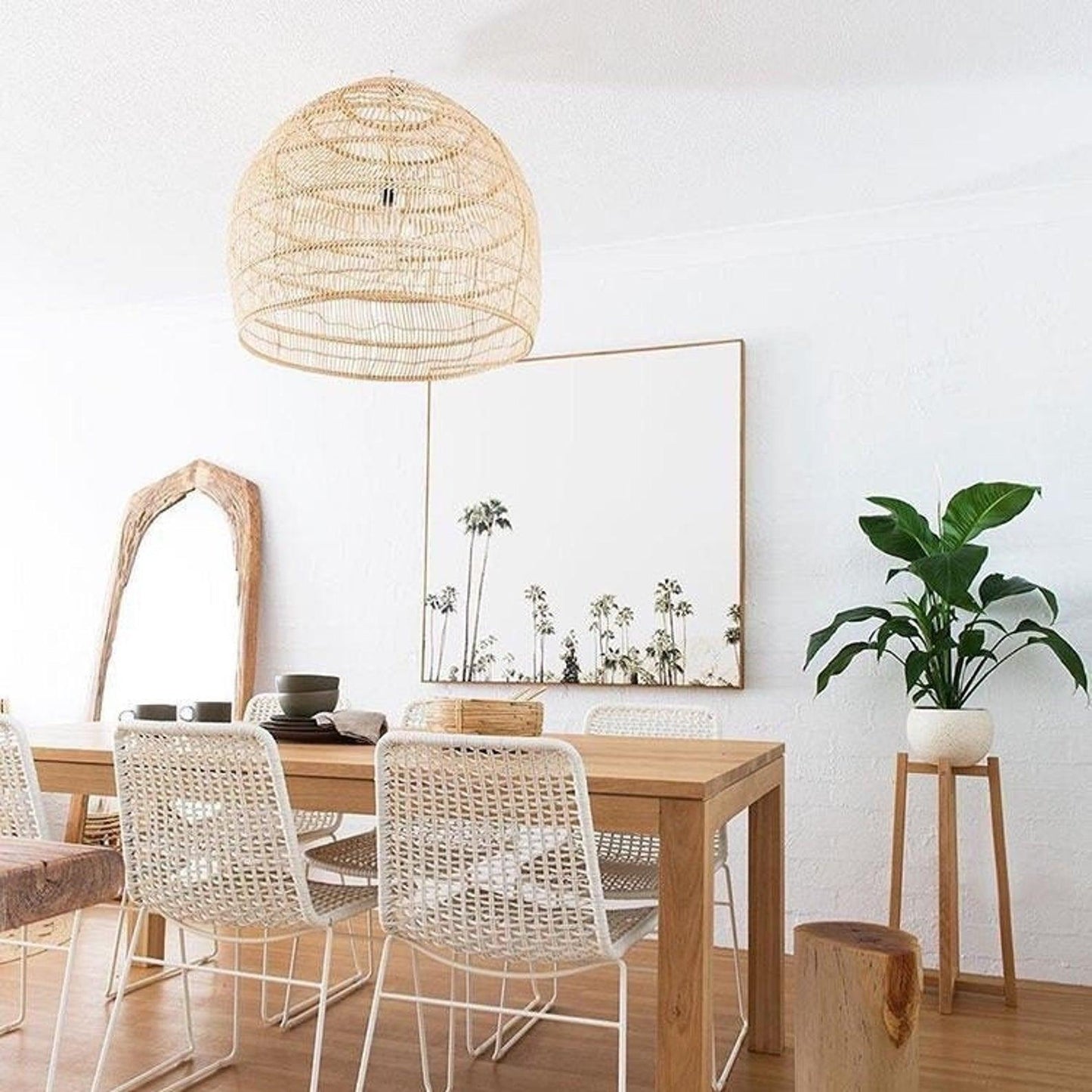 Wicker Houselight Pendant Lamp