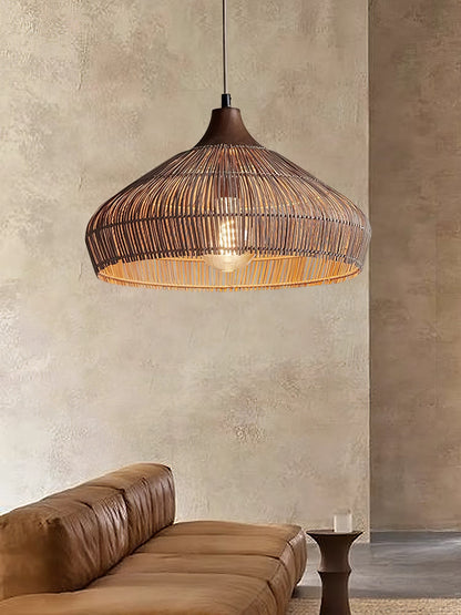 Wicker Rattan Drop light Pendant Light