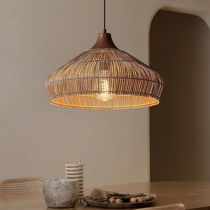 Wicker Rattan Drop light Pendant Light