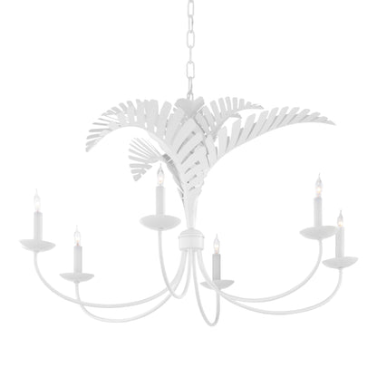 Wildwood Meg Braff Royal Palm 24 Inch 6 Light Chandelier Cp770004