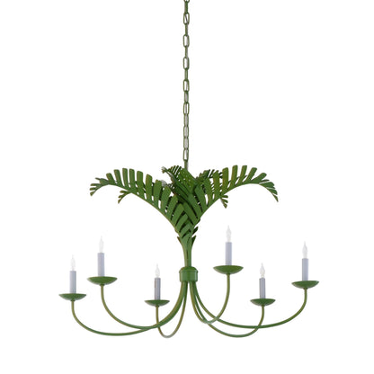 Wildwood Meg Braff Royal Palm 24 Inch 6 Light Chandelier Cp770004