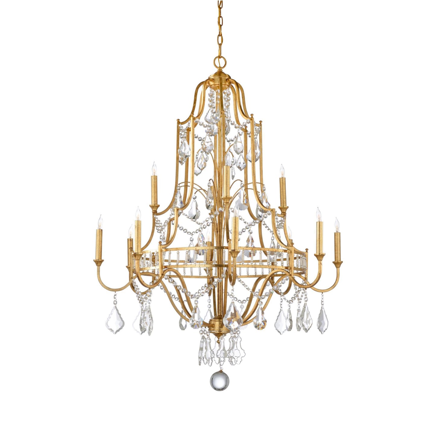 Wildwood Buckhead 35 Inch 12 Light Chandelier Cp92809