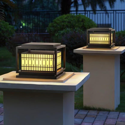 Window Grille Exterior lamp Outdoor Post Light