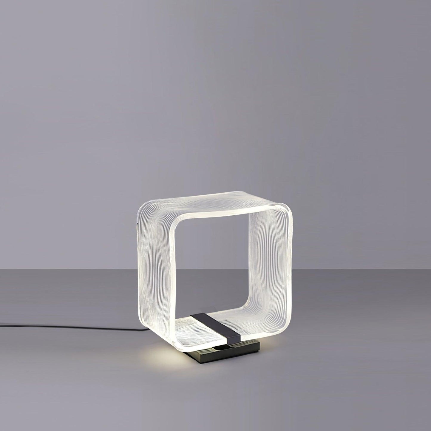 Wire Cube Reading light Table Lamp