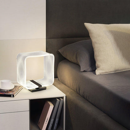 Wire Cube Reading light Table Lamp