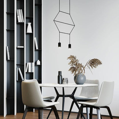 Line Art Pendant Light