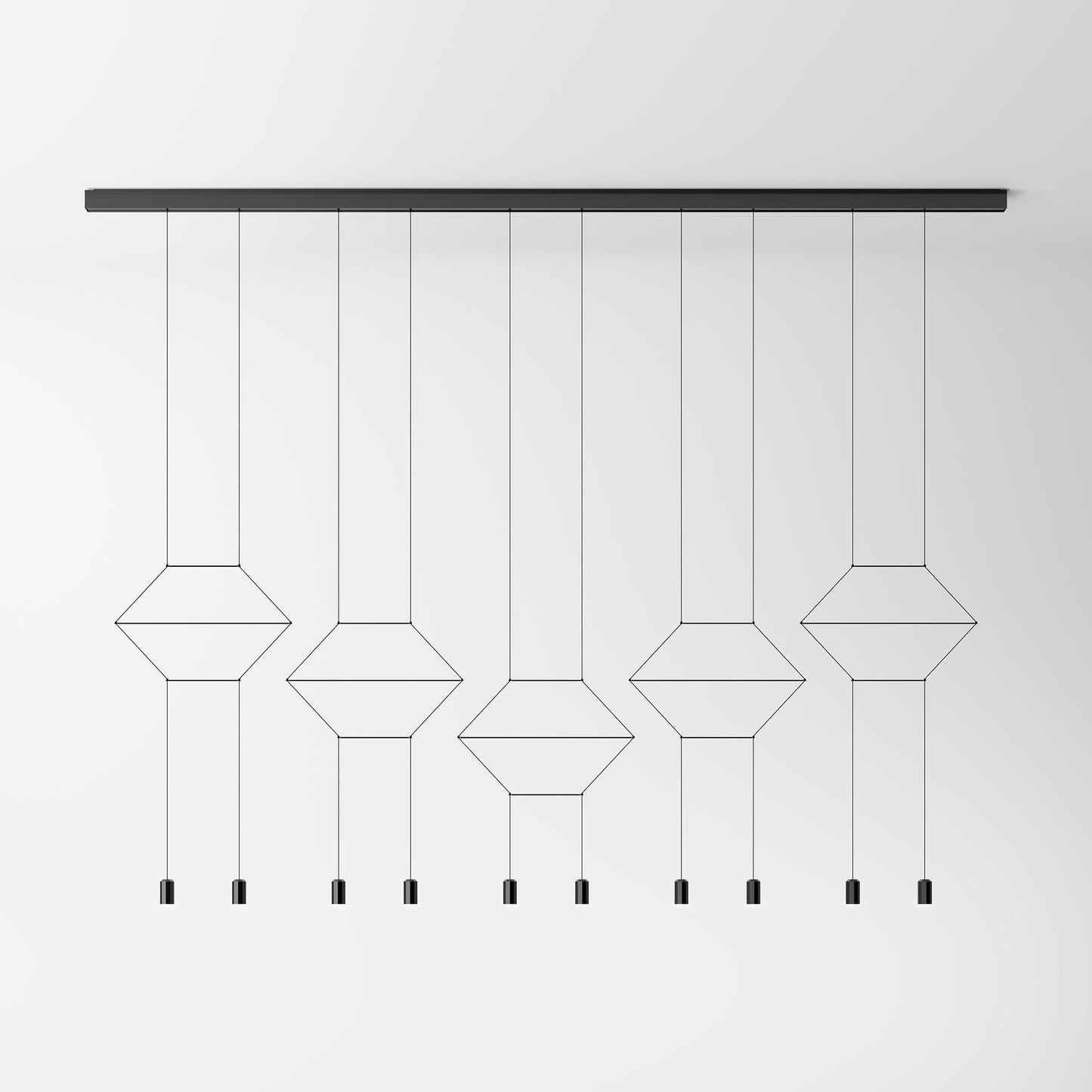 Line Art Pendant Light