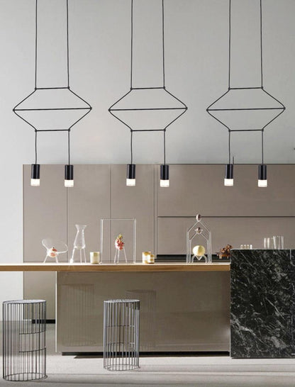 Line Art Pendant Light