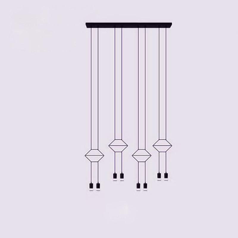 Line Art Pendant Light