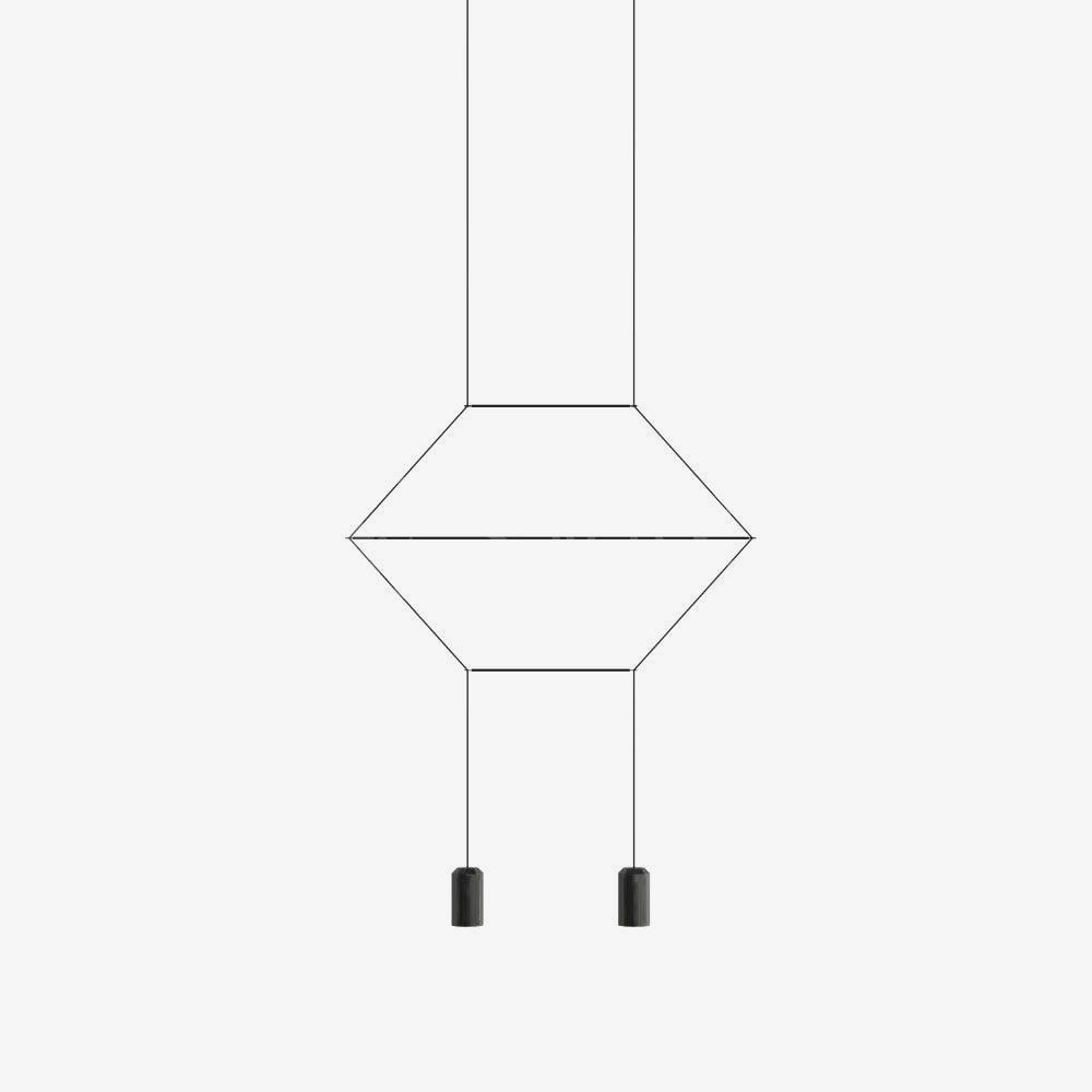 Line Art Pendant Light