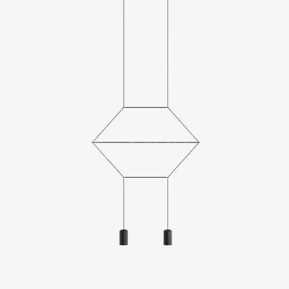 Line Art Pendant Light