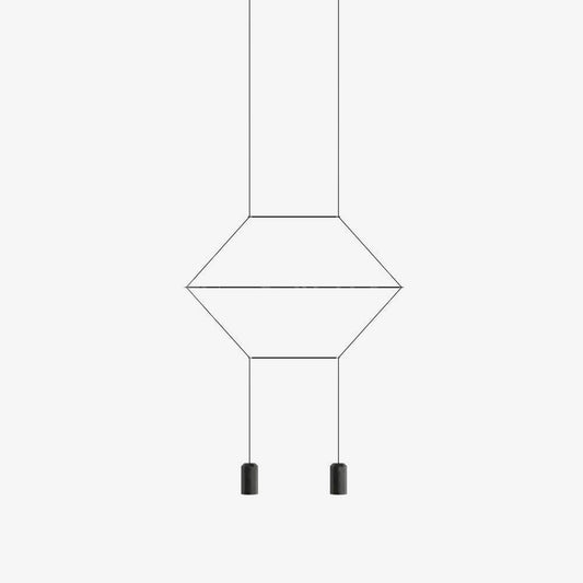 Line Art Pendant Light