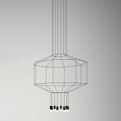 Geometric Lines Drop light Pendant Lamp