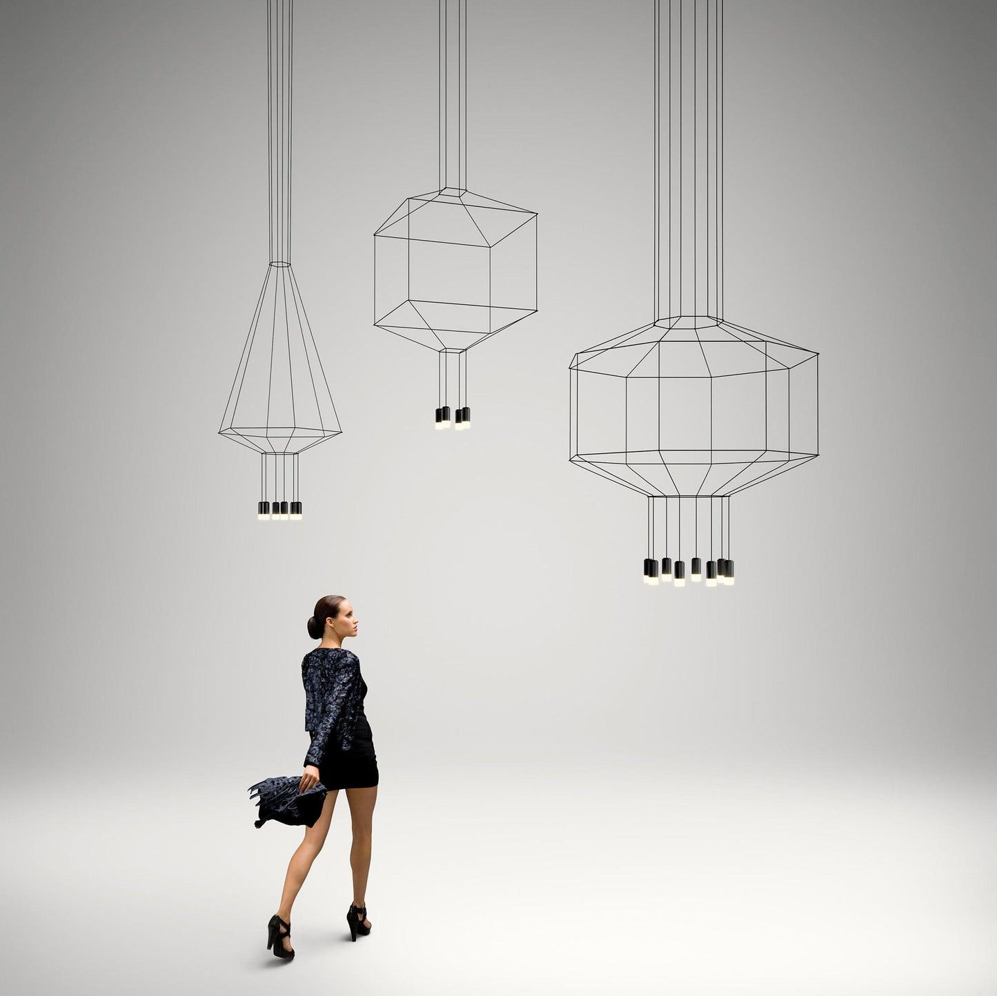 Geometric Lines Drop light Pendant Lamp