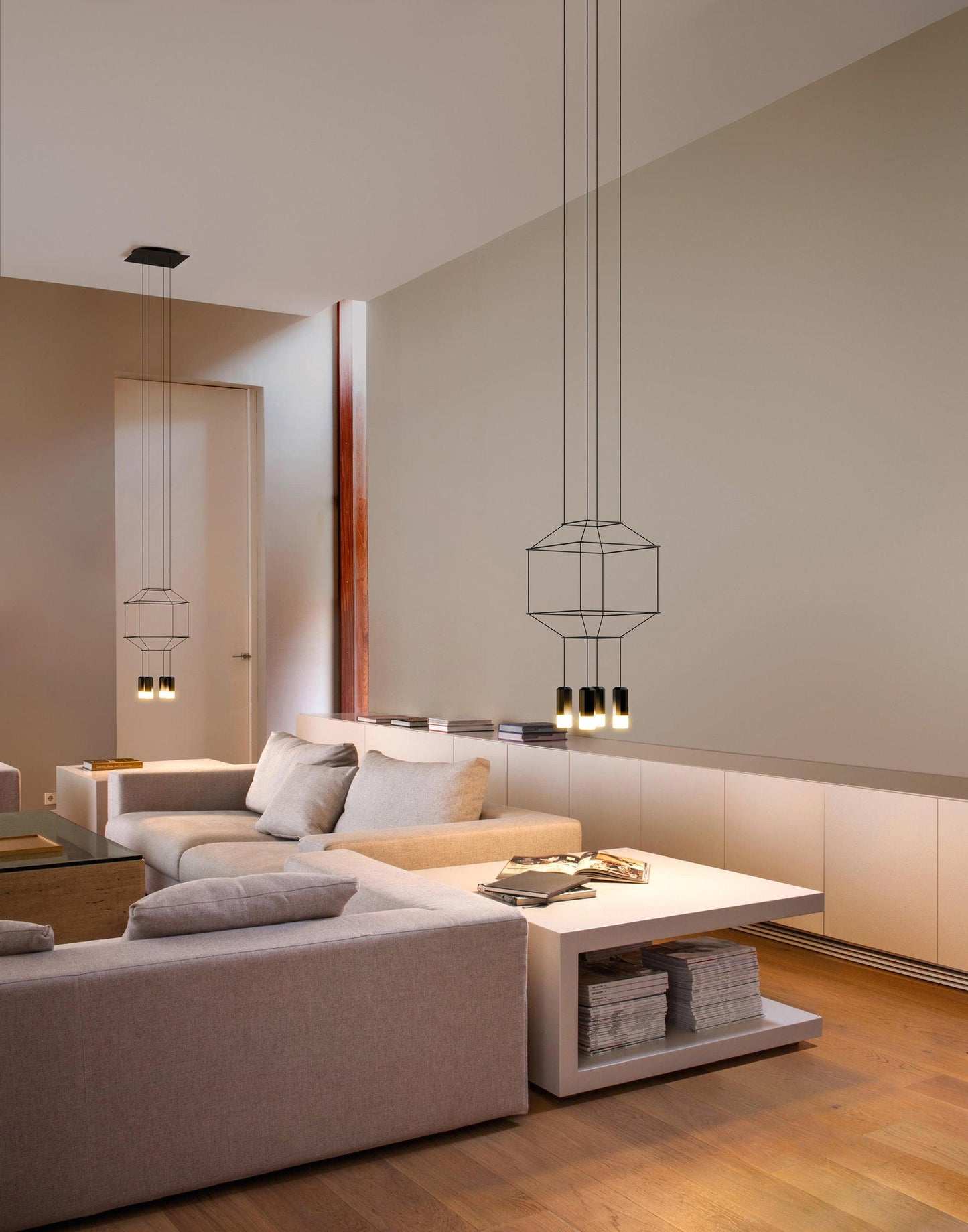 Geometric Lines Drop light Pendant Lamp