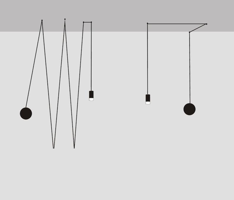 Line Form Pendant light