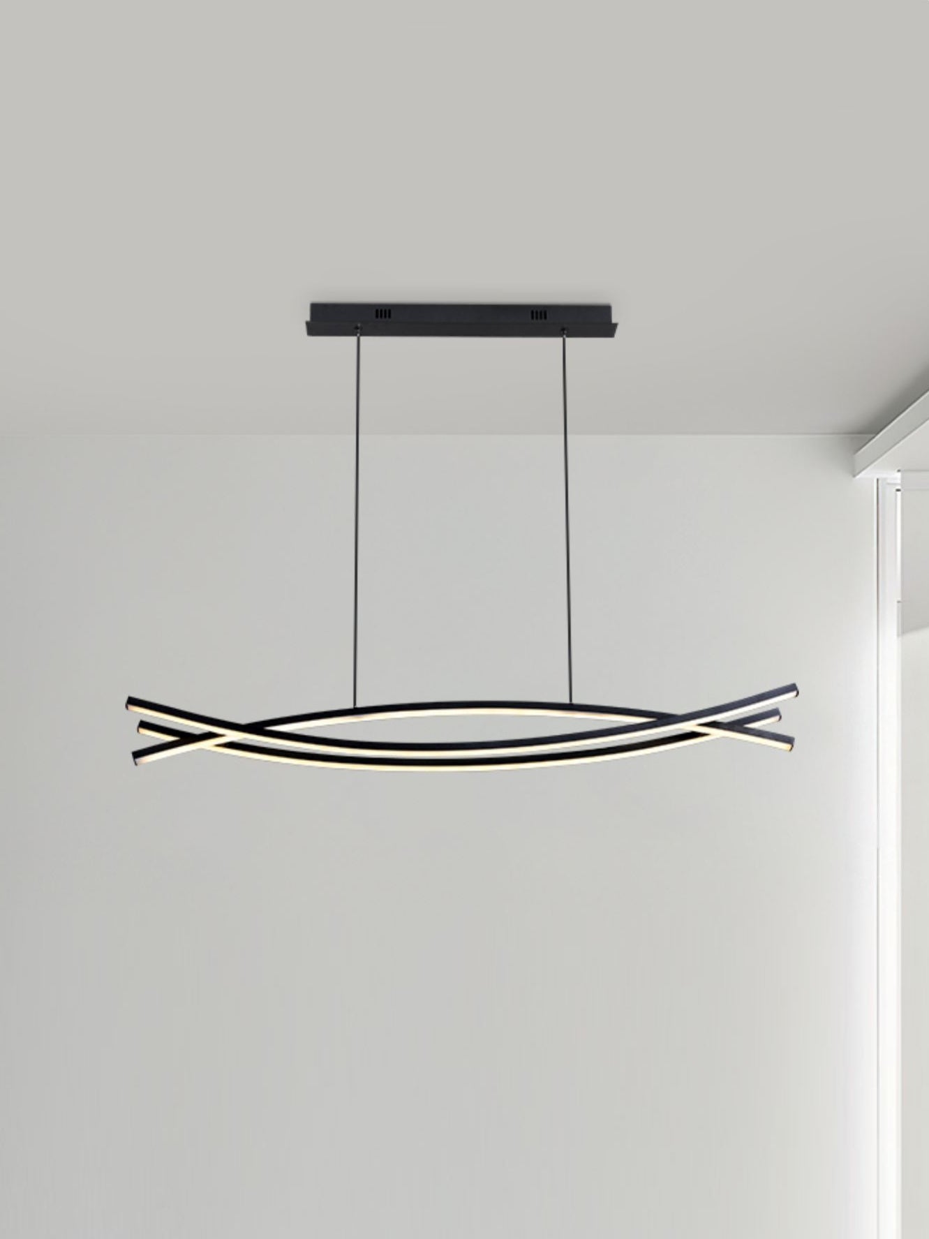 Wishbone LED Gasolier Chandelier