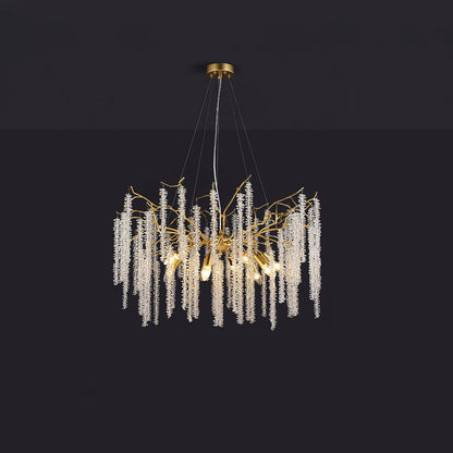 Wisteria Flower Crystal Pendant light Chandelier