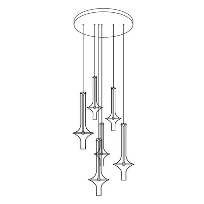 Wonder Crown Suspension Lamp