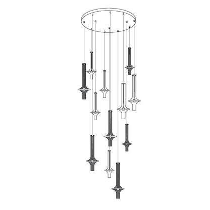 Wonder Crown Suspension Lamp