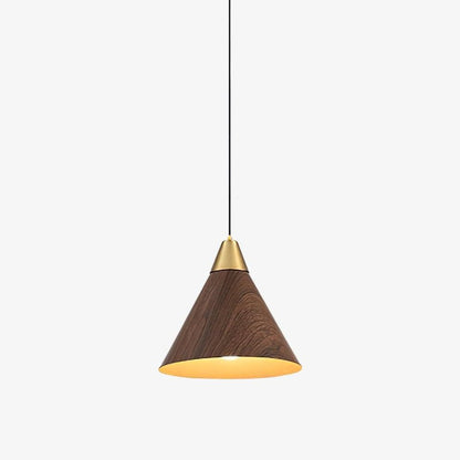 Wood Grain Droplight Pendant Lamp