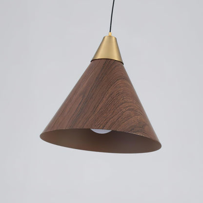 Wood Grain Droplight Pendant Lamp