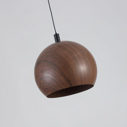 Wood Grain Droplight Pendant Lamp