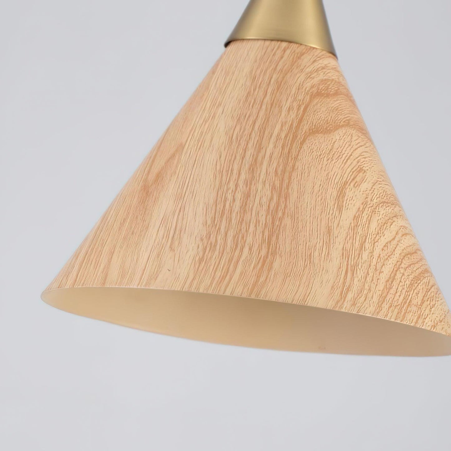 Wood Grain Droplight Pendant Lamp