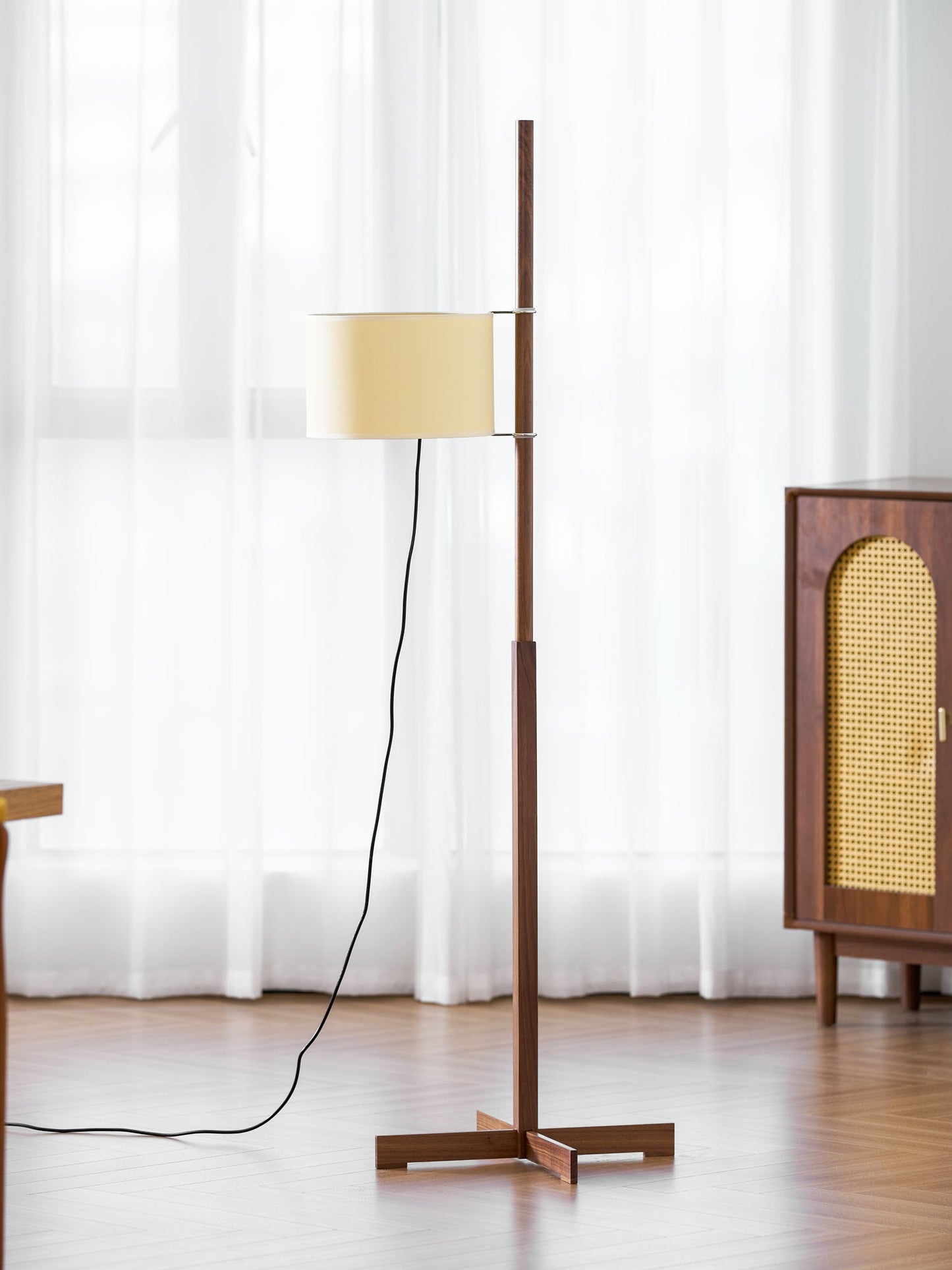 Wood Tmm Floor Lamp