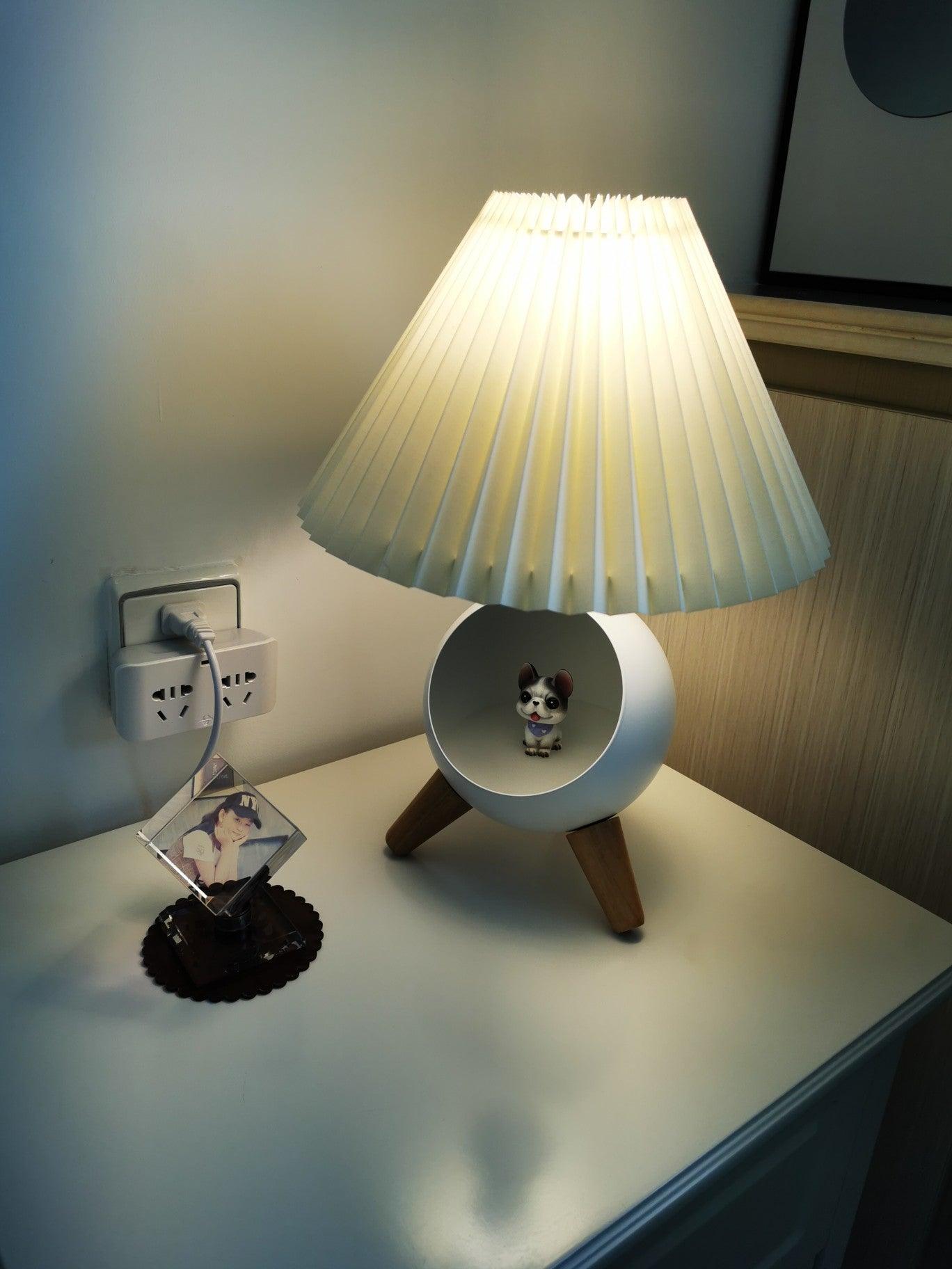Wood Small Task lamp Table Lamp