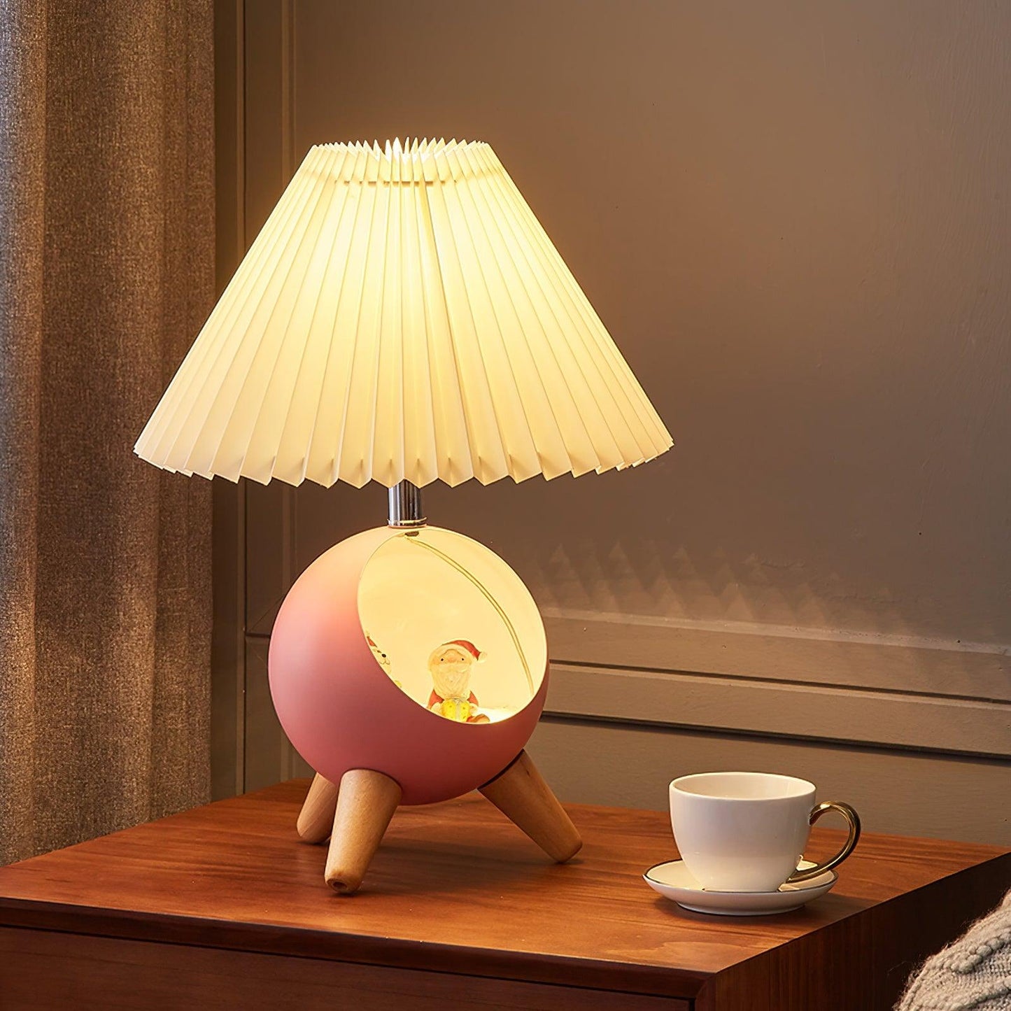 Wood Small Task lamp Table Lamp