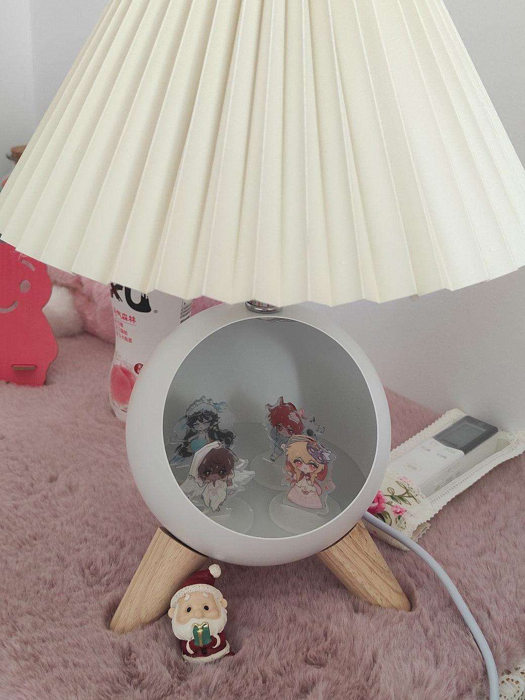 Wood Small Task lamp Table Lamp