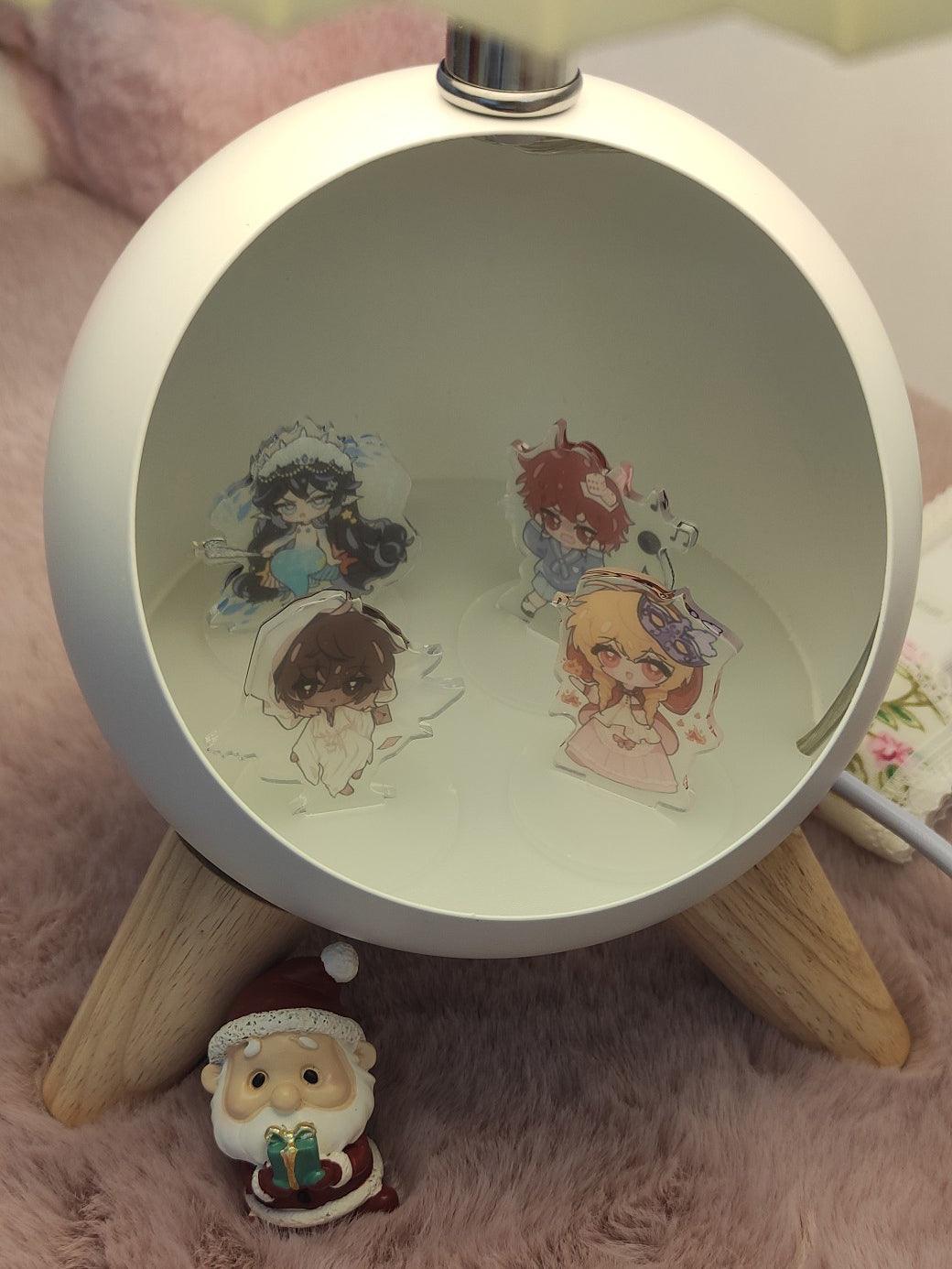 Wood Small Task lamp Table Lamp