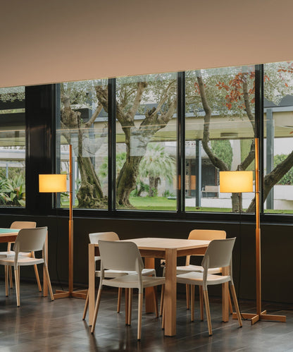 Wood Tmm Floor Lamp