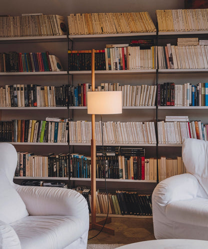 Wood Tmm Floor Lamp