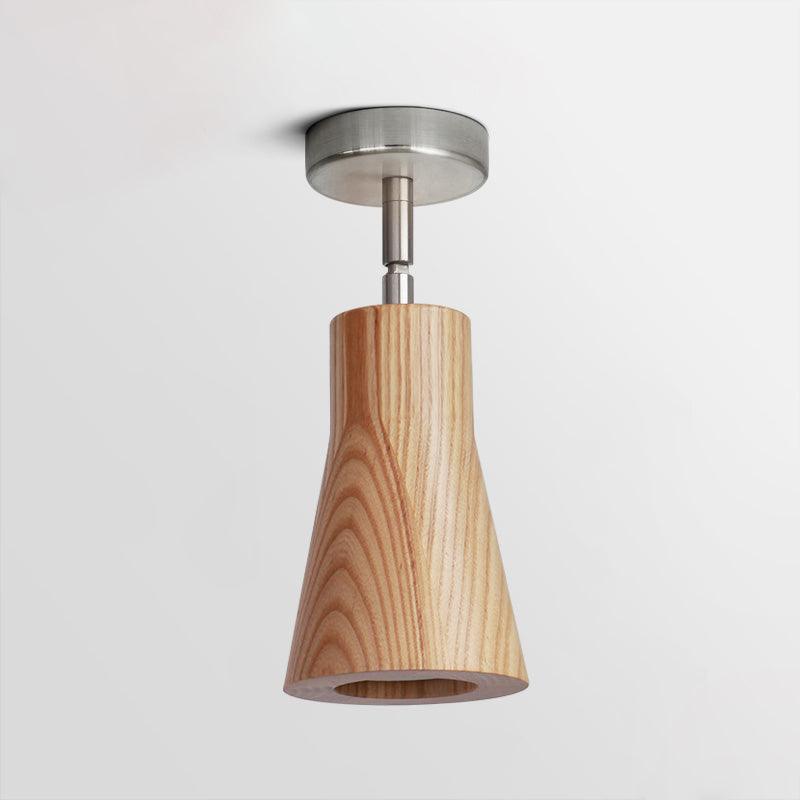 Wood Track Overhead light Ceiling Lamp