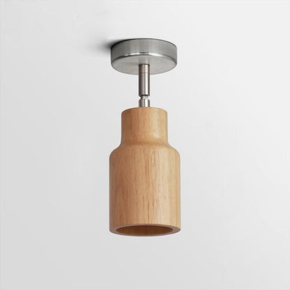 Wood Track Overhead light Ceiling Lamp