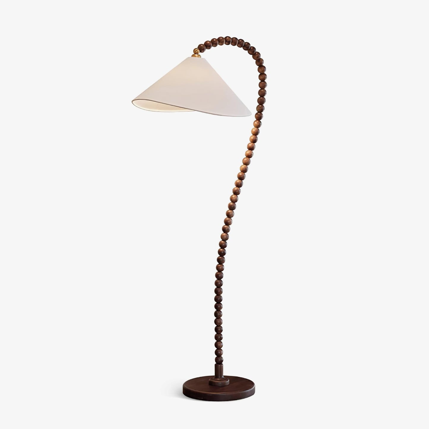 Wooden Bead Floor-mounted Lamp Floor Lamp