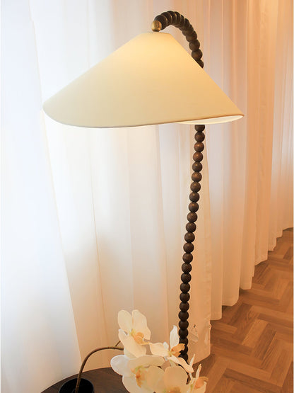 Wooden Bead Floor-mounted Lamp Floor Lamp