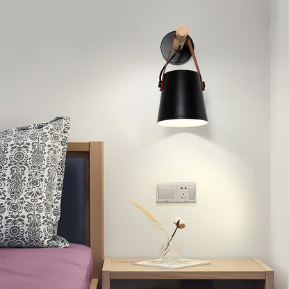 Wooden Conical Wall-mounted light Wall Light