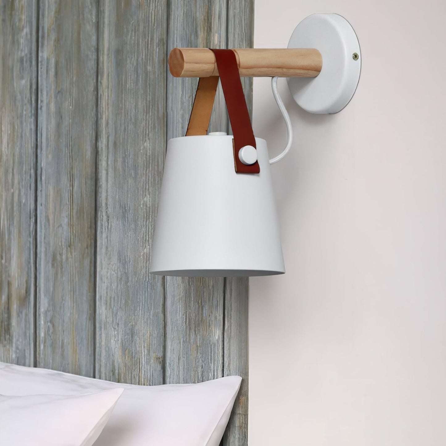 Wooden Conical Wall-mounted light Wall Light